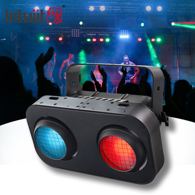 2 Eyes 2x90W RGB 2IN1 LED COB Blinder Light Amber Warm White Professional DJ Party Stage Effect Lighting