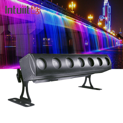 7x15W RGBW DMX LED Wash Bar Light Disco Stage Events Project Washer Light For Party Wedding