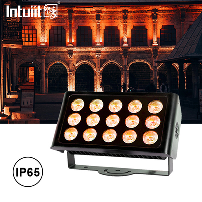 Outdoor 80W RGBW LED Flood Light DMX Wall Washer For Building Facade Architecture Scenic Park City Lighting Garden Friendly