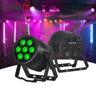 Outdoor Waterproof Rgbwa-uv 7x20W Dmx Led Par Can Light For Outside Stage Landscape