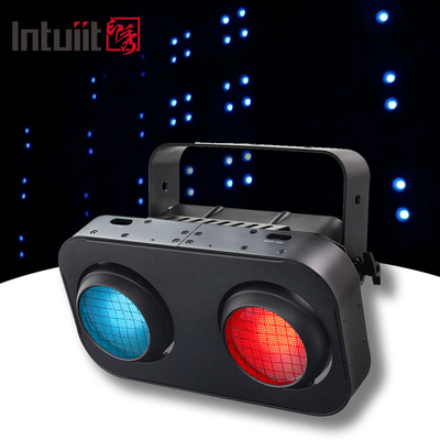 200W RGB Cob Stage LED Audience Blinders Light Warm / Cool White Aluminum Body 2-Eyes Projection Lights 200W Power