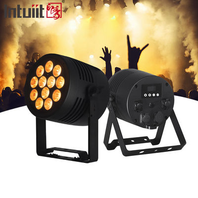 12x20W RGBWAUV 6in1 DMX Control LED Par Light Dj Club Stage Lights