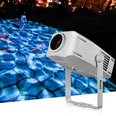 100W Outdoor Waterproof LED Projector Water Wave Blue Dynamic Ripple Stage Effect Gobo Light projection Lights