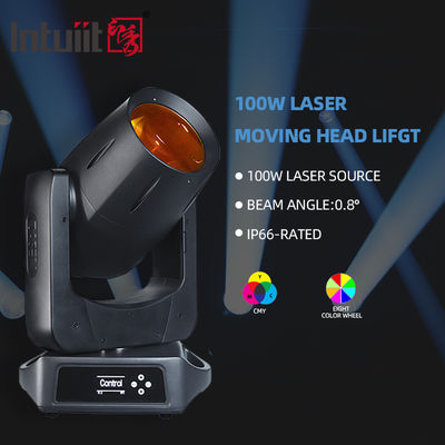 100W Laser Light Source Customized Stage Prism Laser Beam 100w DMX512 Controlled Light Moving Head Laser Light IP66