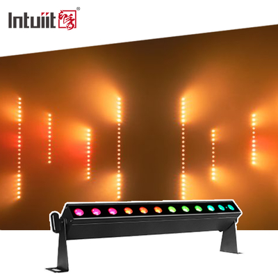 IP20 Stage Event Party Wedding 12x2W RGBW DMX Battery Powered LED Wall Washer Uplight