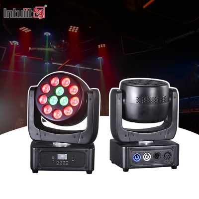 Event Show Stage Lighting Equipment DMX Beam RGBW 12x8w Led Wash Moving Head Light
