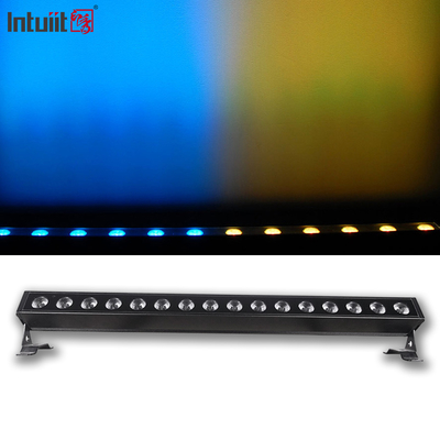 16*5W Led Wall Washer Light Rgb Dmx IP65 Aluminium Housing Outdoor Waterproof Wall Wash Lighting DMX512 Outdoor Building Lighting