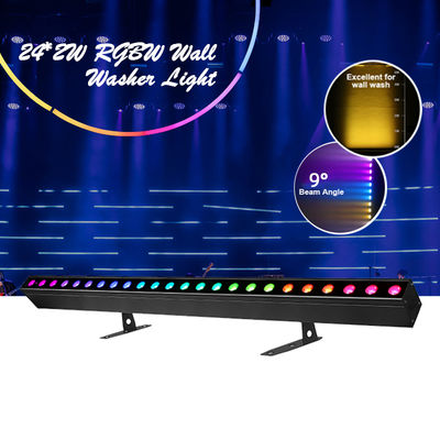 24*2W RGBW LED Linear Bar Wall Washer