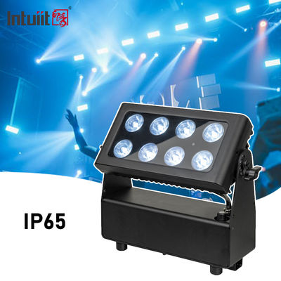 IP65 Battery Light Led Moving Head Light High Powered Stage Lights 8x15W Dmx512 Control