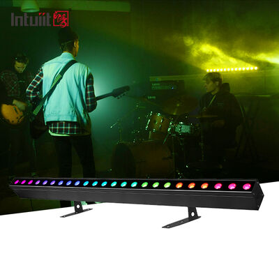 24*2W RGBW LEDs Wall Washer Light Stage Effect Lighting With Remote Controller DMX for Concert Party KTV Wall Wash Light