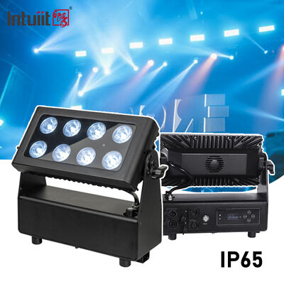 LED 8x15 W RGBW 4-in-1 Battery powered IP65 Spotlight battery powered IP65 floodlight