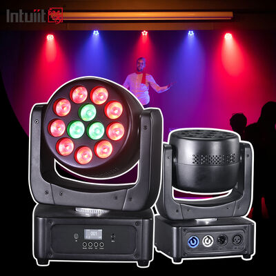 LED Wash Moving Head MINI 12*8W Stage Lighting DMX512 Sound Activated Moving Head Lights