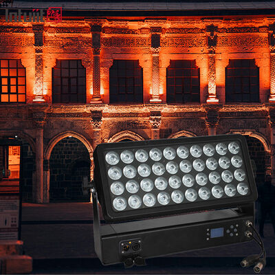 400W Outdoor IP65 Waterproof City Color 40x10W RGBW 4in1 LED Wall Wash Light