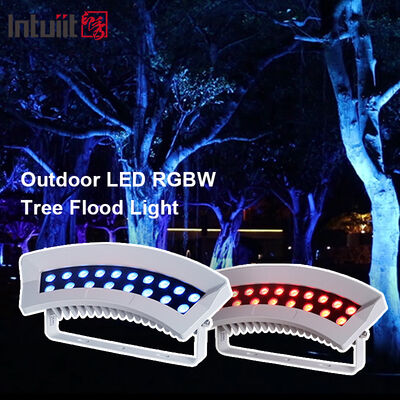 RGBW 4in1 LED Tree Uplight 36W IP65 Waterproof Aluminum Flood Light Outdoor Landscape Lighting