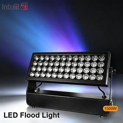 1500W High Power RGBW 4in1 LED Stage Flood Light DMX512 Theater TV Studio Concert Event Wash Lighting