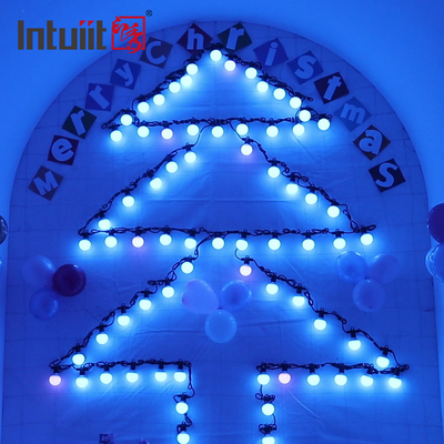 15M 20 Pixels Bulb LED Stage Light Waterproof Garden Christmas Party Patio Decoration String Light