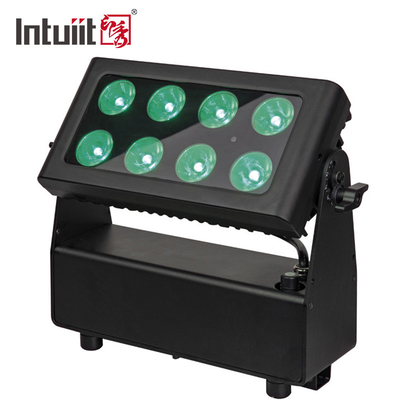 8*10W RGBWA IR Control LED Stage Lights Battery Powered Wireless City Color Wash Lighting Projector