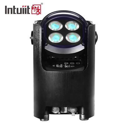 4x12w Rgbw Led Par Can Lights Battery Powered Night Club Bar Dj Led Effect Lighting