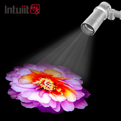 100V Exterior Gobo Projector HD 60W Dmx LED Logo Gobo Rotating Projector Light Image Building Projection